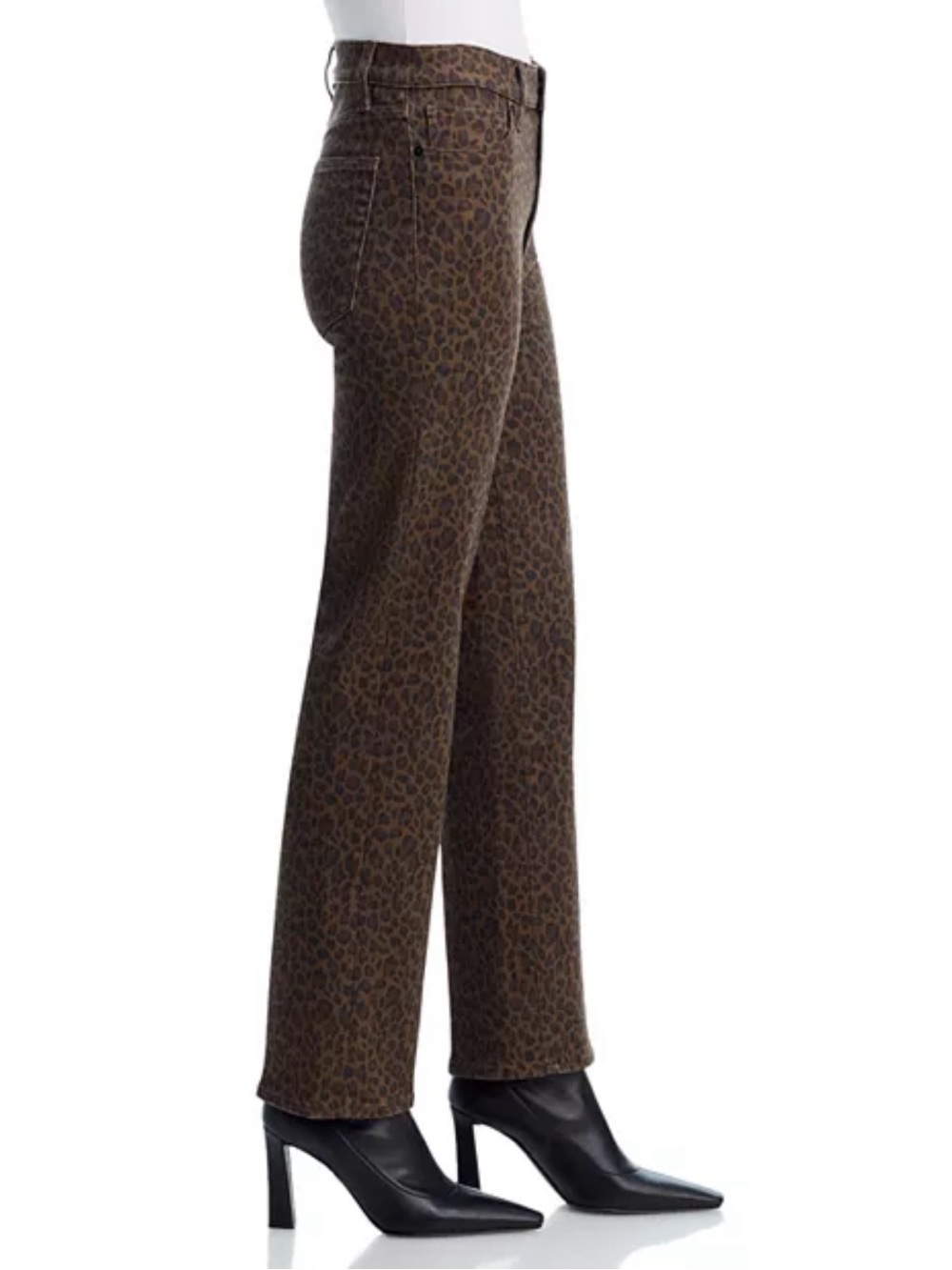 Frame - Le Sleek Straight Pants in Leopard - Picture 3 of 5